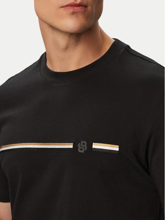 BOSS BOSS Póló C-Taut 41 50565785 Fekete Regular Fit