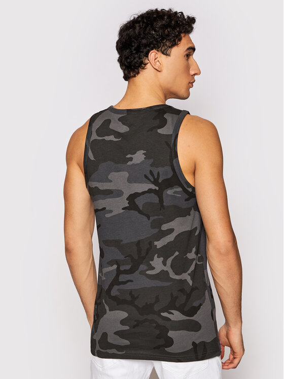 Alpha Industries Alpha Industries Tank-Top Basci Camo 126566C Grau Regular Fit