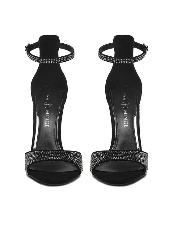 Eva Minge Eva Minge Sandalen EO-MARA-LT2360LX-157 Schwarz