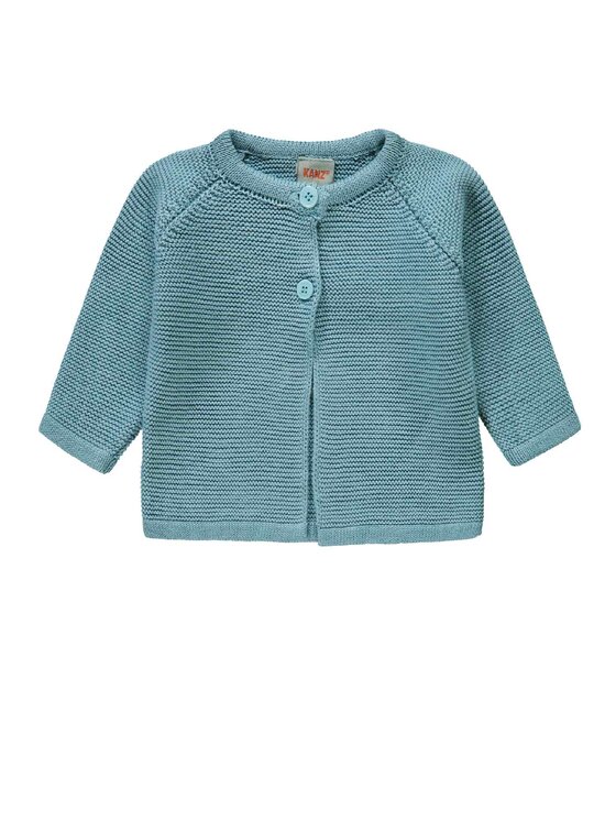 Kanz Kanz Bluza 2242907-3721 Turkusowy Basic Fit