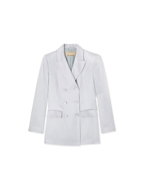 Trussardi Trussardi Marynarka Q006A000437N008 Turkusowy Regular Fit