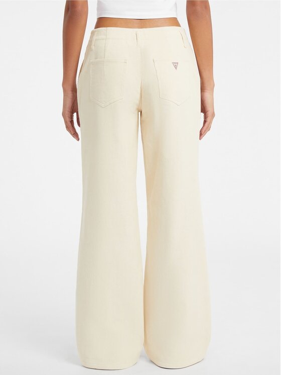 Guess Jeans Guess Jeans Spodnie materiałowe 179727 Beżowy Slim Fit
