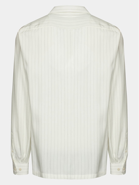 Lindbergh Lindbergh Πουκάμισο 30-203532 Λευκό Relaxed Fit