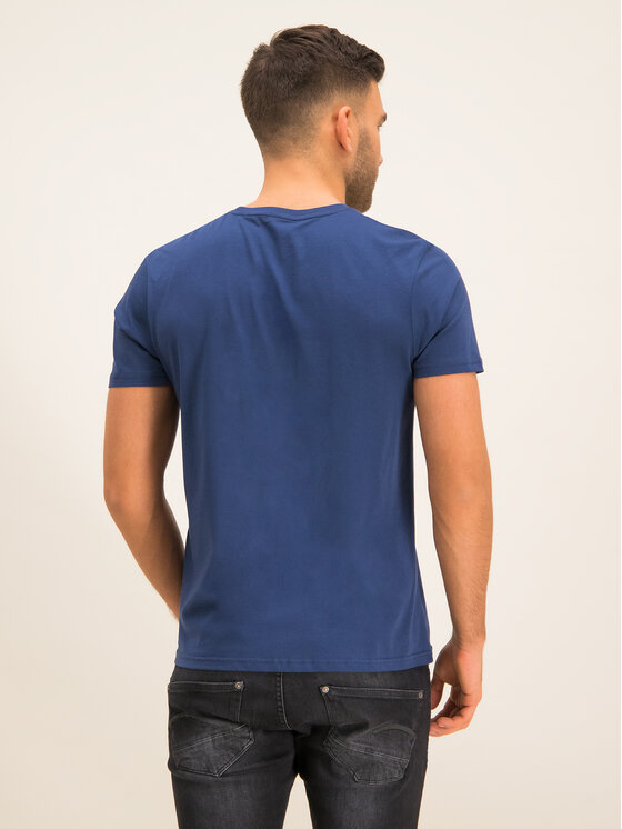 Alpha Industries Alpha Industries Tričko Basic 100501 Tmavomodrá Regular Fit