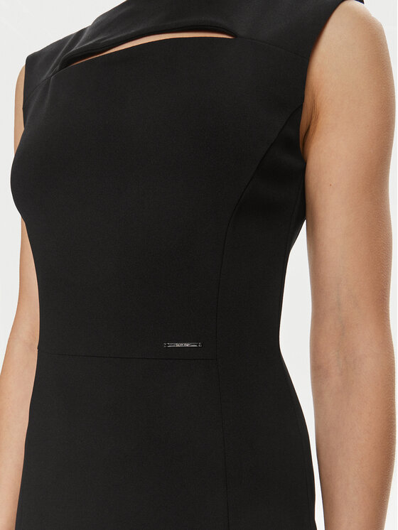 Calvin Klein Calvin Klein Koktel haljina K20K207035 Crna Slim Fit