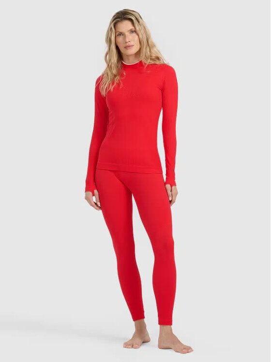 4F 4F Intimo termico pezzo sopra 4FWAW25USEAF206-62S Rosso
