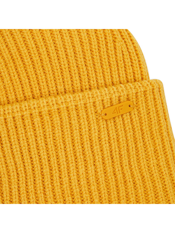 4F 4F Berretto H4Z22-CAD007 Giallo