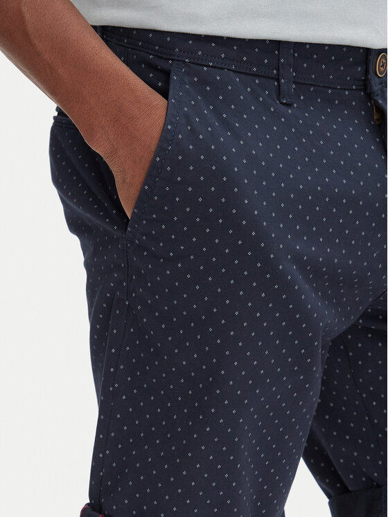 Jack & Jones Jack & Jones Pantalon scurți din material Bowie 12230336 Bleumarin Regular Fit