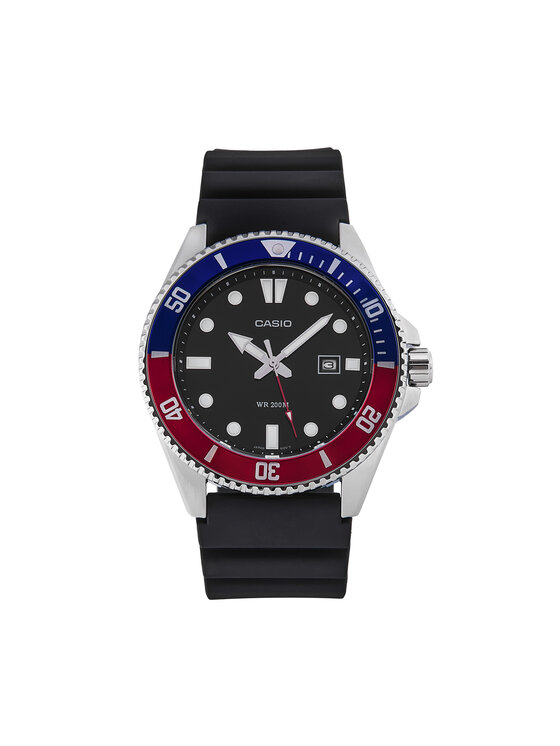 Casio Pulkstenis Duro Diver MDV-107-1A3VEF Melns