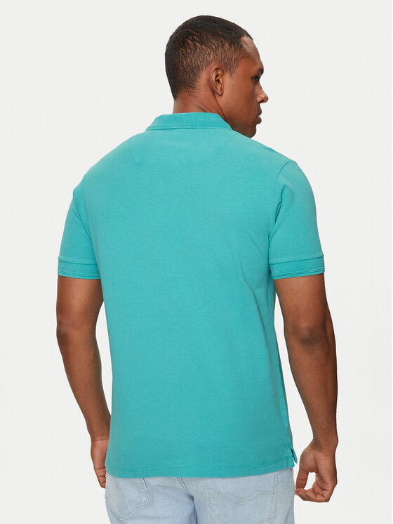 REPLAY Replay Тениска с яка и копчета M3070A.000.22696M Син Regular Fit