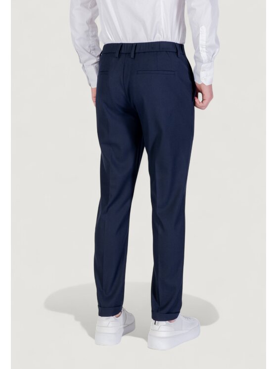 Antony Morato Antony Morato Pantaloni chino RAD SLIM ANKLE LENGHT FIT TWILL Blu Slim Fit