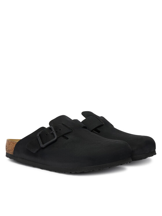 Birkenstock Birkenstock Παντόφλες Boston Wire Buckle 1031585 Μαύρο