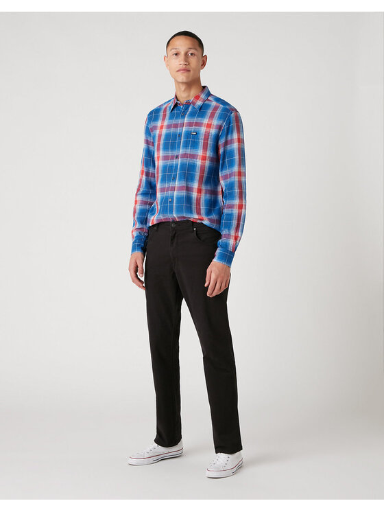 Wrangler Wrangler Jeans TEXAS Nero Straight Fit