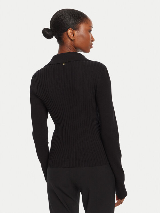 LOLA CASADEMUNT LOLA CASADEMUNT Strickjacke LF2511007 Schwarz Slim Fit