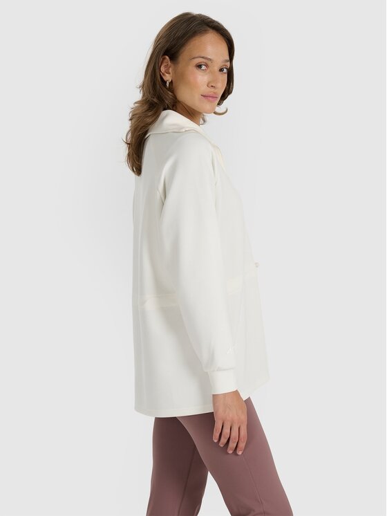 4F 4F Felpa 4FRAW25TSWSF2463-11S Bianco Oversize