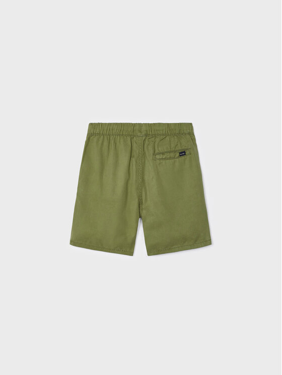 Mayoral Mayoral Pantaloncini di tessuto 3237 Verde Regular Fit