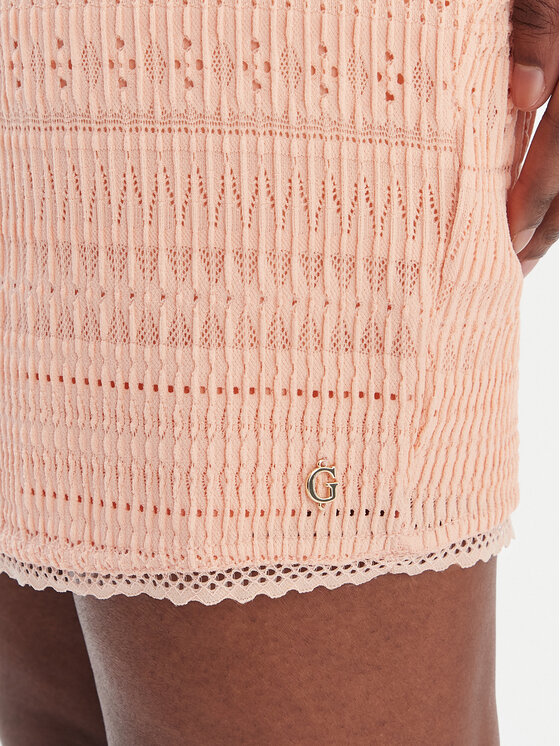 Guess Guess Igapäevane kleit W6GK15 K2950 Oranž Slim Fit