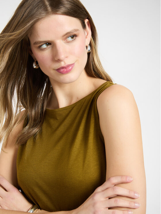 Elena Mirò Elena Mirò Top G095Z000616N025 Zielony Regular Fit