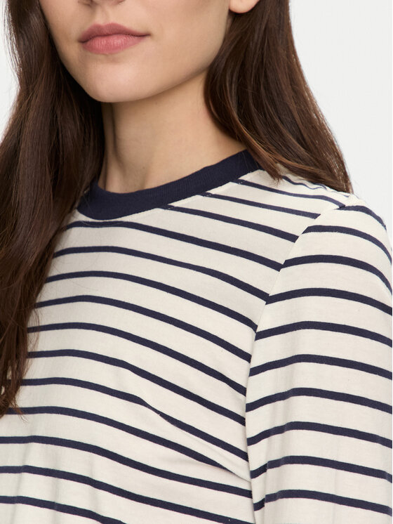Brave Soul Brave Soul Bluse LLT-248BETHANY Dunkelblau Regular Fit