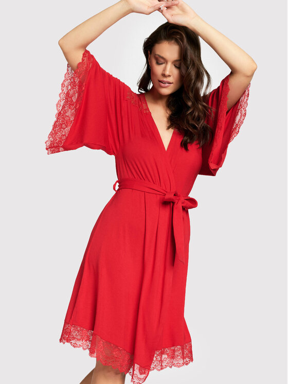 Esotiq Esotiq Халат Funny 39386 Червен