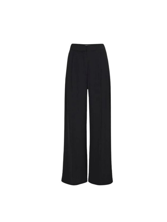 ICHI Pantaloni da donna Pantalone ihreya pa Nero Regular Fit