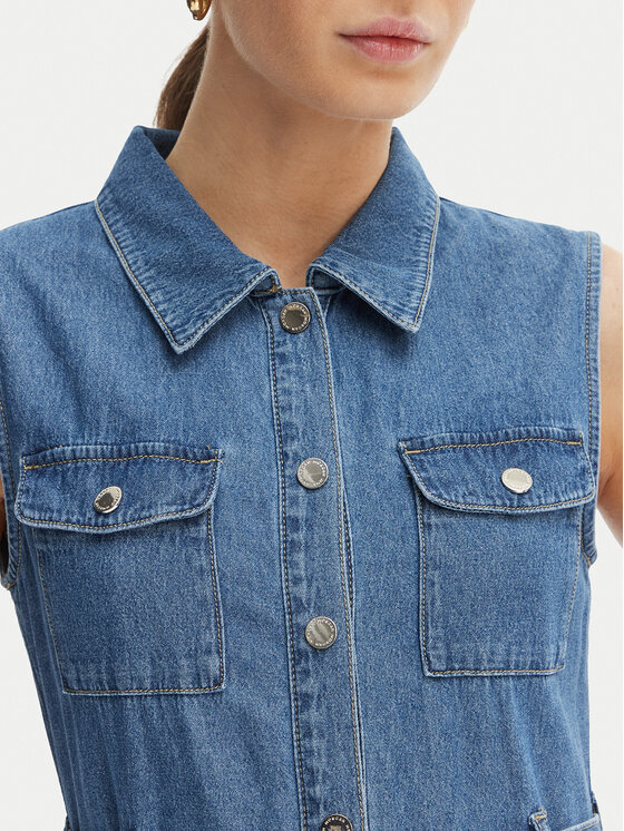 Morgan Morgan Vestito di jeans 251-RNAUTICA Blu Regular Fit