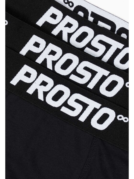 PROSTO. PROSTO. Bokserki Boxers 3-pack Czarny