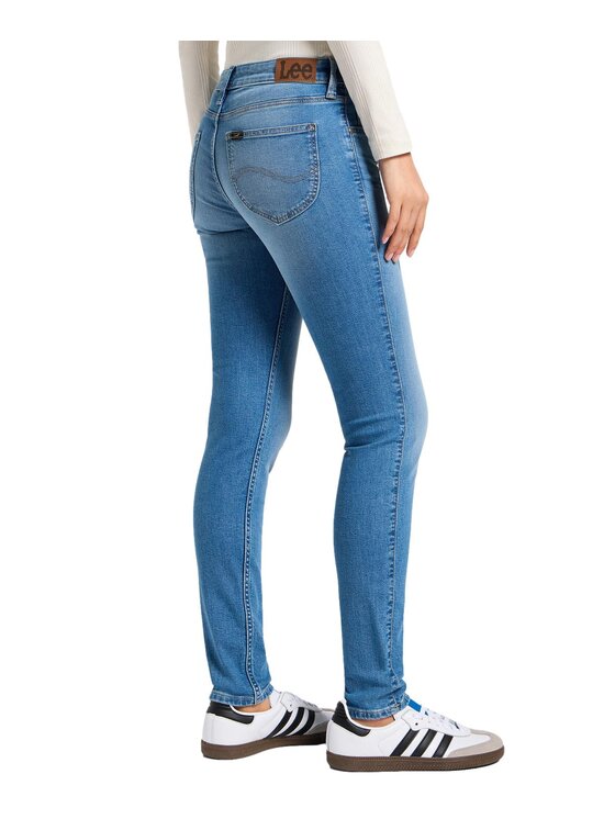 Lee Lee Jeansy 112355249 Niebieski Slim Fit
