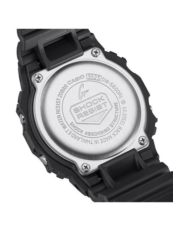 Casio Casio Zegarek DW-5600RL-1ER Czarny
