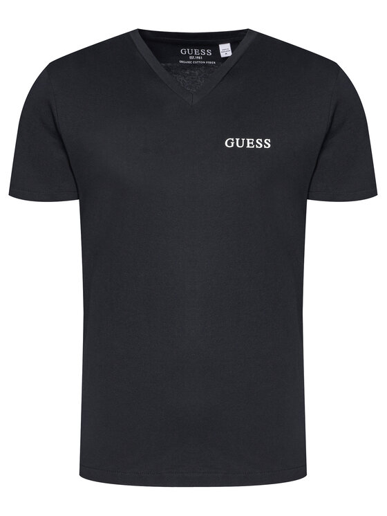 Guess Guess Set od 3 majice U5BG58 KCAM1 Crna Regular Fit