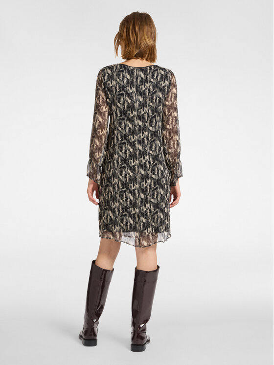 Elena Mirò Elena Mirò Vestito da giorno 7450P100259N001 Nero Regular Fit