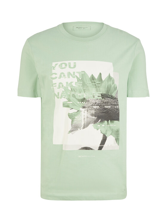 Tom Tailor Denim Tom Tailor Denim T-särk 1035599 Roheline