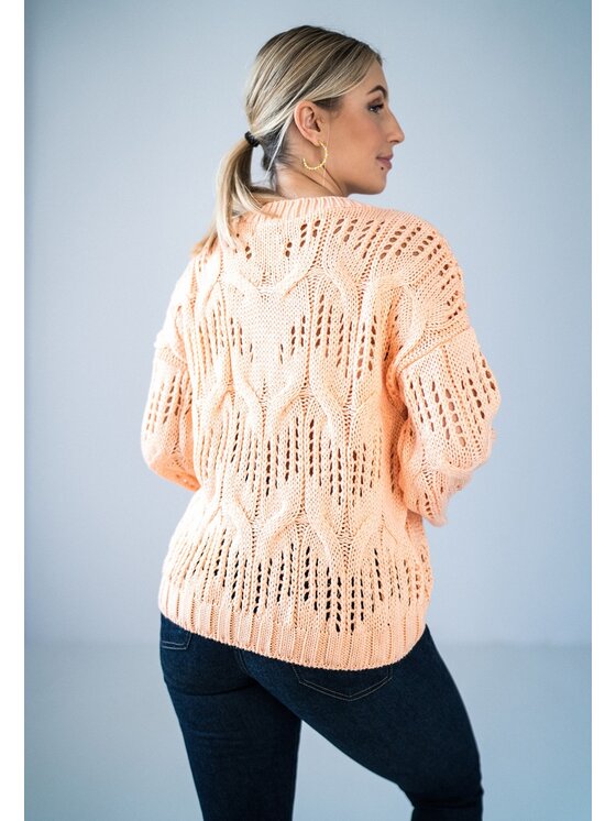 FIGL FIGLFIGL Maglione M910 Arancione Oversize