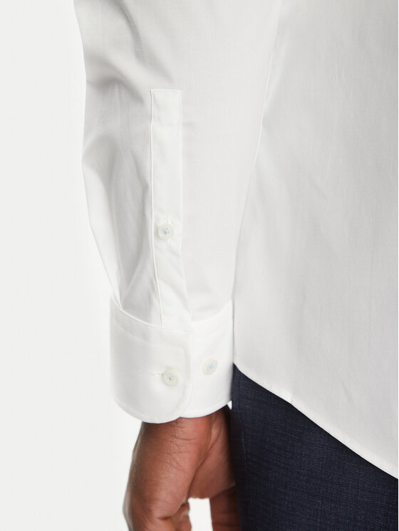 BOSS BOSS Cămașă H-Hank-Kent-C3-214 50538949 Alb Slim Fit