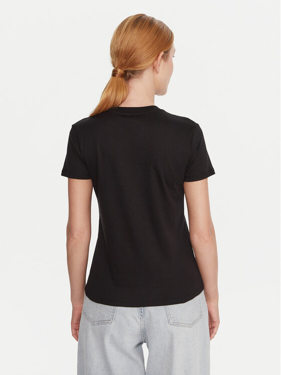 Calvin Klein Calvin Klein Marškinėliai LV044D201G Juoda Regular Fit