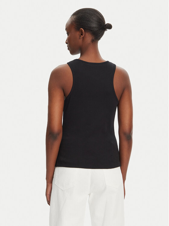 TWINSET TWINSET Τοπ 251TT2400 Μαύρο Slim Fit