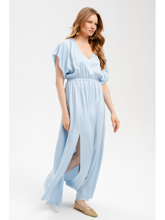 blue shadow blue shadow Sukienka codzienna Aura Niebieski Regular Fit