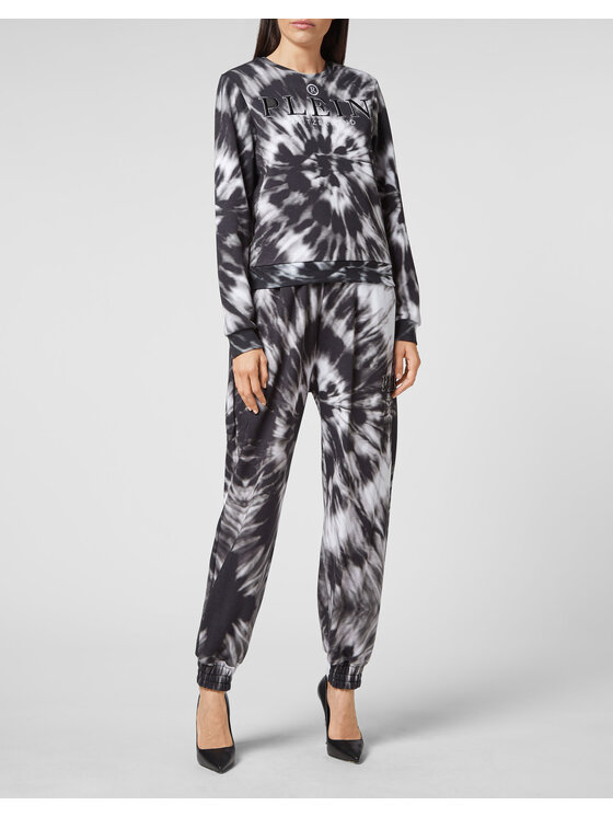PHILIPP PLEIN PHILIPP PLEIN Bluza 7239 Czarny Regular Fit