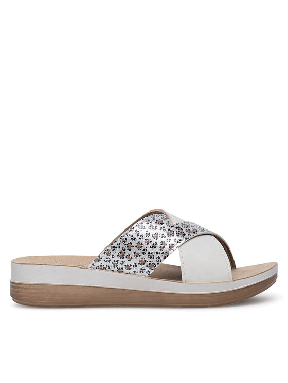 Inblu Inblu Pantoletten FT000013 Beige