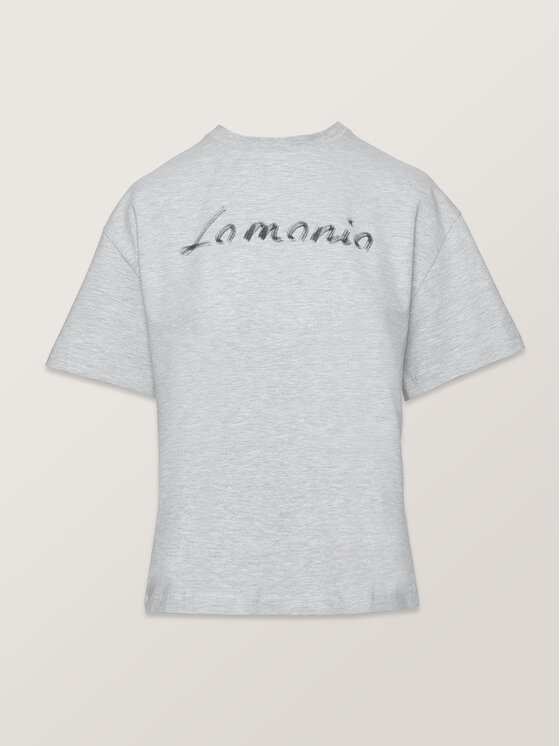 La Mania La Mania T-shirt COURTNEY Grigio Classic Fit