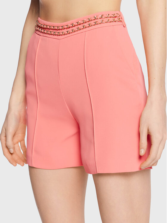 Marciano Guess Marciano Guess Medžiaginiai šortai 3GGD09 9630Z Rožinė Regular Fit