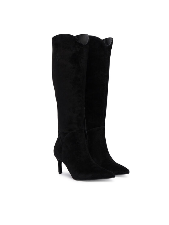 Guess Guess Ботуши FLFPTA SUE11 Черен
