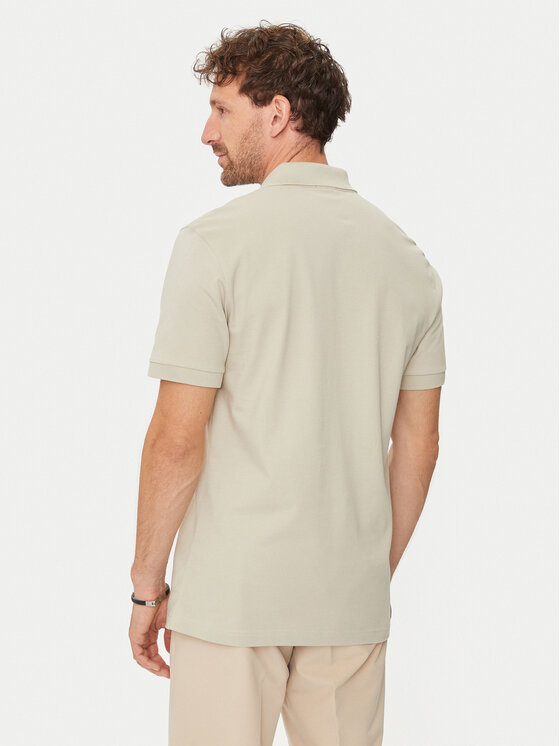 BOSS Boss Polo majica Passenger 50507803 Bež Slim Fit