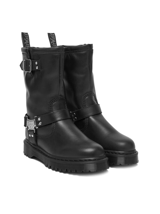 Dr. Martens Dr. Martens Polokozačky Anistone HI DM32199001 Černá
