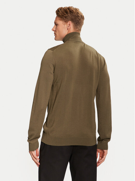 HUGO HUGO Golf San Thomas-M 50474174 Khaki Slim Fit
