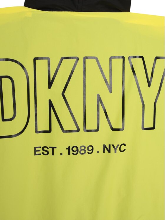 DKNY DKNY Μπουφάν μεταβατικό D36673 S Μαύρο Regular Fit