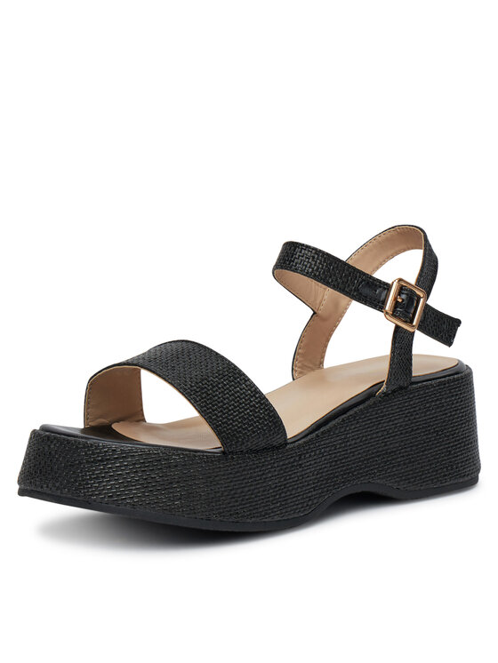 DeeZee DeeZee Sandały DXJ220515 Czarny