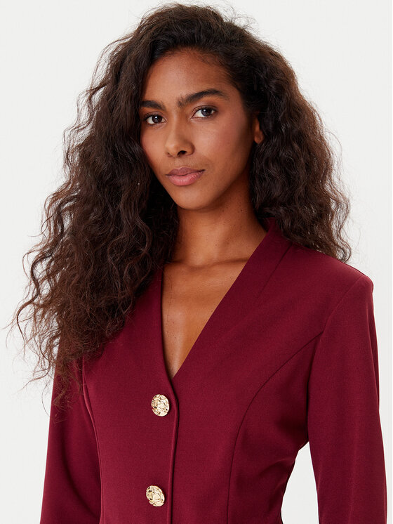 Joseph Ribkoff Joseph Ribkoff Coctailkleid 253072 Dunkelrot Regular Fit