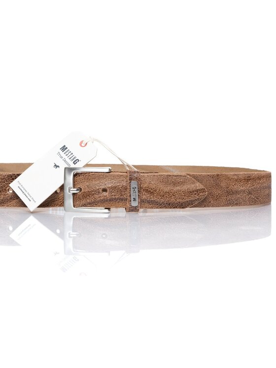 Mustang Mustang Cintura da uomo LEDERG'RTEL Marrone