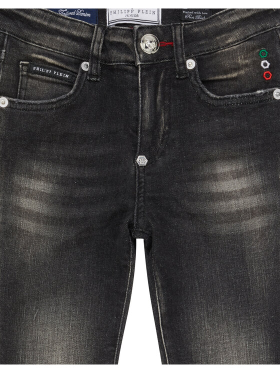 PHILIPP PLEIN PHILIPP PLEIN Jeansy 28127 Szary Skinny Fit
